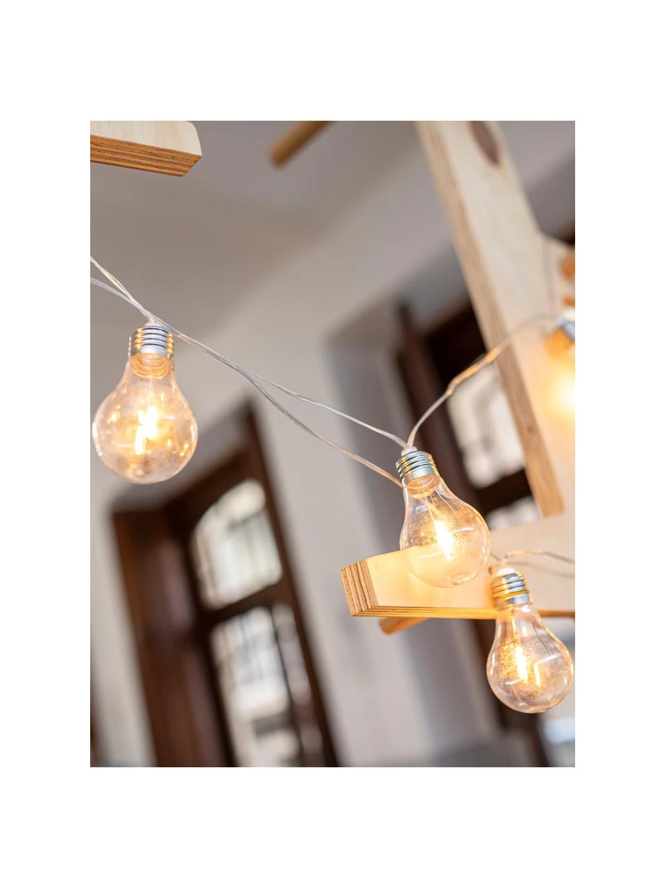 Guirlande lumineuse LED Stella, 450 cm, 10 lampions, long. 450 cm 4 Guirlande lumineuse LED Stella, 450 cm, 10 lampions, long. 450 cm – Image 2