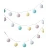Cotton Ball Lights Guirlande lumineuse LED d'extérieur Colorain, 740 cm, 20 lanternes, long. 740 cm -Jardin Soldes Boutique Guirlande lumineuse LED dexterieur Colorain 740 cm 20 lanternes