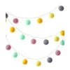 Cotton Ball Lights Guirlande lumineuse LED d'extérieur Colorain, 740 cm, 20 lanternes, long. 740 cm -Jardin Soldes Boutique Guirlande lumineuse LED dexterieur Colorain 740 cm 20 lanternes 5