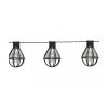 Guirlande lumineuse extérieur Cage, 280 cm, 8 lampions, long. 280 cm -Jardin Soldes Boutique Guirlande lumineuse exterieur Cage 280 cm 8 lampions