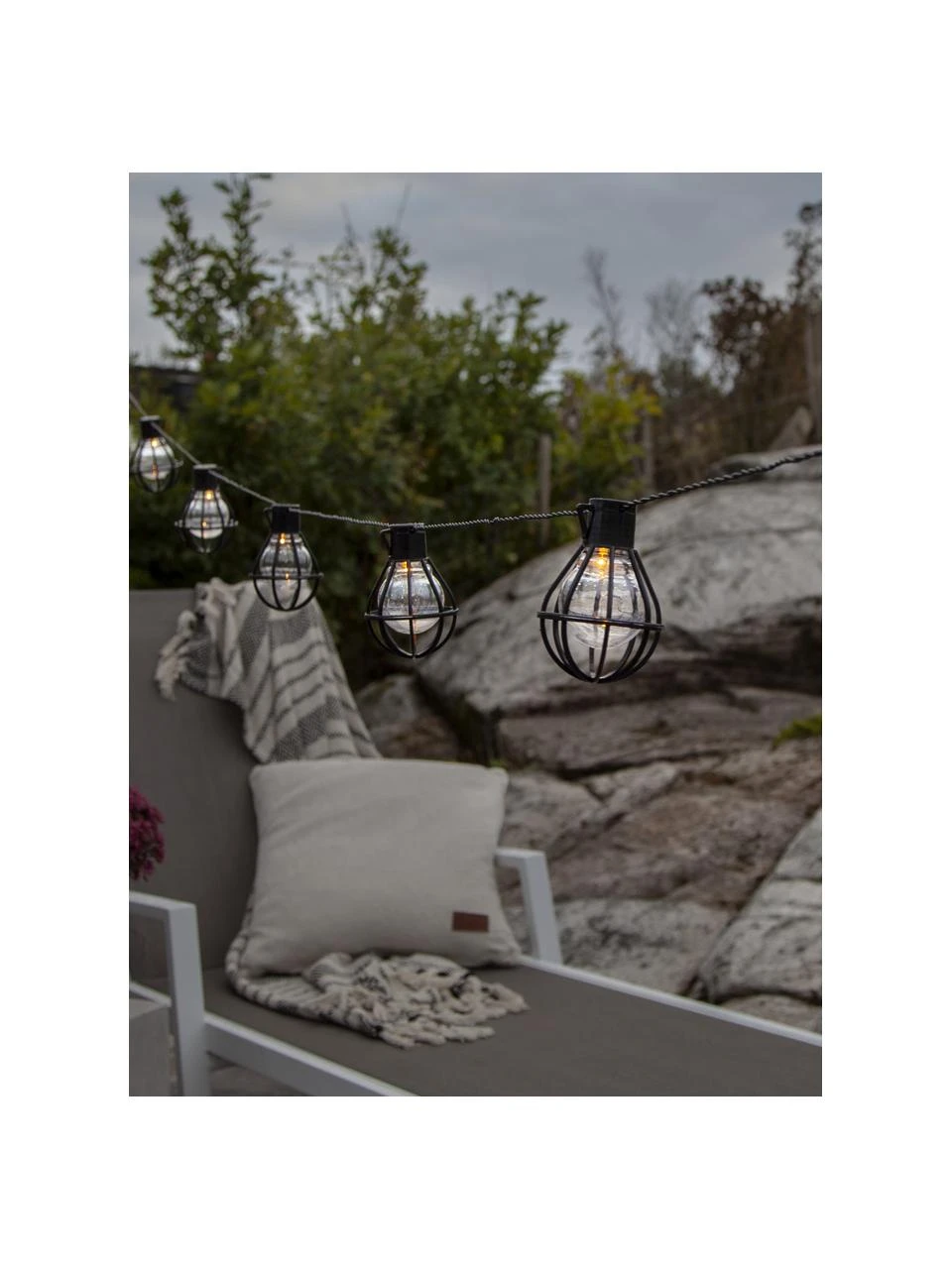 Guirlande lumineuse extérieur Cage, 280 cm, 8 lampions, long. 280 cm 7 Guirlande lumineuse extérieur Cage, 280 cm, 8 lampions, long. 280 cm – Image 5