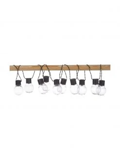Guirlande lumineuse solaire 10 lampions Partaj, 180 cm, long. 180 cm