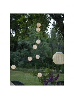 Guirlande lumineuse solaire LED Festival, 440 cm, long. 440 cm -Jardin Soldes Boutique Guirlande lumineuse solaire LED Festival 440 cm 5