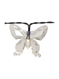 Guirlande lumineuse solaire Papillon, 280 cm, 15 lampions, long. 280 cm -Jardin Soldes Boutique Guirlande lumineuse solaire Papillon 280 cm 15 lampions 4