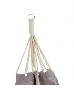 Hamac coton avec pompons Holly, larg. 90 x long. 250 -Jardin Soldes Boutique Hamac coton avec pompons Holly 2