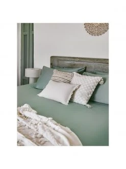 Westwing Collection Housse de coussin 40x40 en jute Faeka, larg. 40 x long. 40 cm -Jardin Soldes Boutique Housse de coussin 40x40 en jute Faeka 2