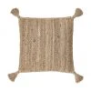 Westwing Collection Housse de coussin 40x40 en jute Jerome, larg. 40 x long. 40 cm -Jardin Soldes Boutique Housse de coussin 40x40 en jute Jerome