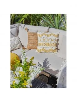Westwing Collection Housse de coussin 40x40 en jute Jerome, larg. 40 x long. 40 cm -Jardin Soldes Boutique Housse de coussin 40x40 en jute Jerome 3