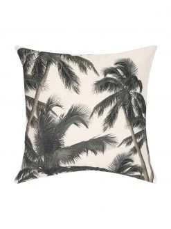 Westwing Collection Housse de coussin 40x40 motif palmier Mogli, larg. 40 x long. 40 cm