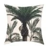 Westwing Collection Housse de coussin 40x40 palmier Balu, larg. 40 x long. 40 cm