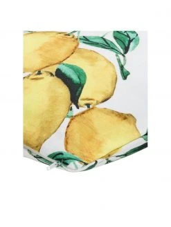 Kalaidu Housse de coussin 40x40 pur coton à imprimé Citrus, larg. 40 x long. 40 cm -Jardin Soldes Boutique Housse de coussin 40x40 pur coton a imprime Citrus 5