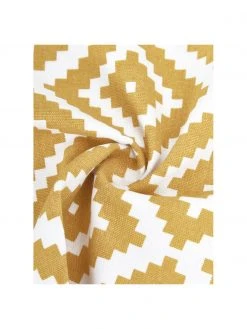 Westwing Collection Housse de coussin 45x45 jaune imprimé graphique Miami, larg. 45 x long. 45 cm 9 Westwing Collection Housse de coussin 45x45 jaune imprimé graphique Miami, larg. 45 x long. 45 cm -Jardin Soldes Boutique Housse de coussin 45x45 jaune imprime graphique Miami 2