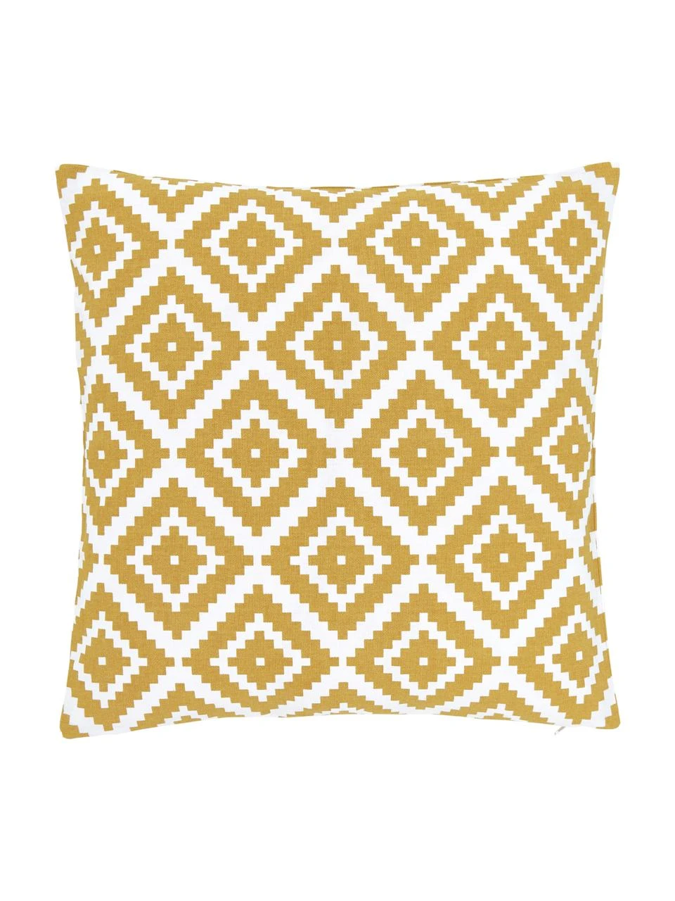 Westwing Collection Housse de coussin 45x45 jaune imprimé graphique Miami, larg. 45 x long. 45 cm 3 Westwing Collection Housse de coussin 45x45 jaune imprimé graphique Miami, larg. 45 x long. 45 cm