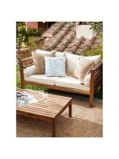 Westwing Collection Housse de coussin 45x45 jute Justina, larg. 45 x long. 45 cm -Jardin Soldes Boutique Housse de coussin 45x45 jute Justina 3