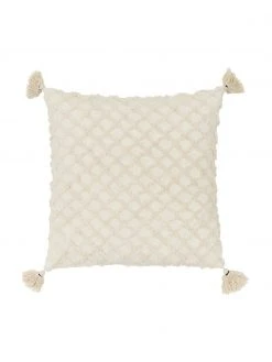 Calma House Housse de coussin à motif en relief Royal, larg. 45 x long. 45 cm