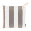 Magma Housse de coussin d'extérieur à rayures Santorin, larg. 40 x long. 40 cm 1 Magma Housse de coussin d'extérieur à rayures Santorin, larg. 40 x long. 40 cm -Jardin Soldes Boutique Housse de coussin dexterieur a rayures Santorin