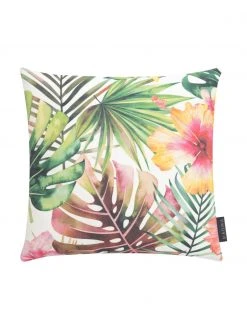 Magma Housse de coussin d'extérieur imprimé tropical Kokamo, larg. 40 x long. 40 cm