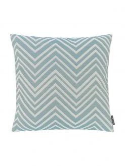 Magma Housse de coussin d'extérieur imprimé zigzag Lobos, larg. 50 x long. 50 cm