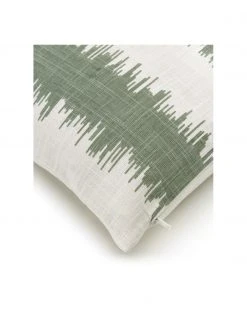Westwing Collection Housse de coussin ethnique coton pur vert Hasan, 2 élém., larg. 30 x long. 50 cm, larg. 40 x long. 40 cm -Jardin Soldes Boutique Housse de coussin ethnique coton pur vert Hasan 2 elem 5