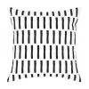 Westwing Collection Housse de coussin imprimé graphique Jerry, larg. 40 x long. 40 cm -Jardin Soldes Boutique Housse de coussin imprime graphique Jerry