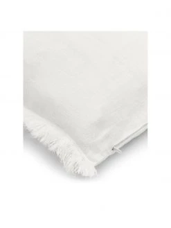 Westwing Collection Housse de coussin pur lin crème Luana, larg. 40 x long. 40 cm -Jardin Soldes Boutique Housse de coussin pur lin creme Luana 4