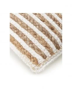 Westwing Collection Housse de coussin rectangulaire en jute Faeka, larg. 30 x long. 50 cm -Jardin Soldes Boutique Housse de coussin rectangulaire en jute Faeka 4