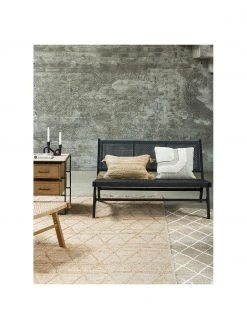 Westwing Collection Housse de coussin rectangulaire en jute Jerome, larg. 30 x long. 50 cm -Jardin Soldes Boutique Housse de coussin rectangulaire en jute Jerome 2