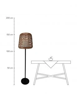 Lampadaire d'extérieur à intensité variable Boheme avec prise secteur, Ø 40 x haut. 154 cm -Jardin Soldes Boutique Lampadaire dexterieur a intensite variable Boheme avec prise secteur 2