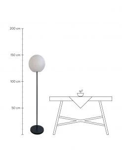 Lampadaire d'ext&eacute;rieur mobile &agrave; intensit&eacute; variable Luny, Ø 30 x haut. 150 cm -Jardin Soldes Boutique Lampadaire dexterieur mobile a intensite variable Luny 2
