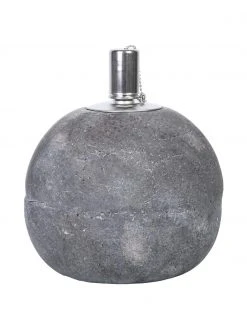 Lampe à huile en béton Raw, Ø 18 x haut. 21 cm