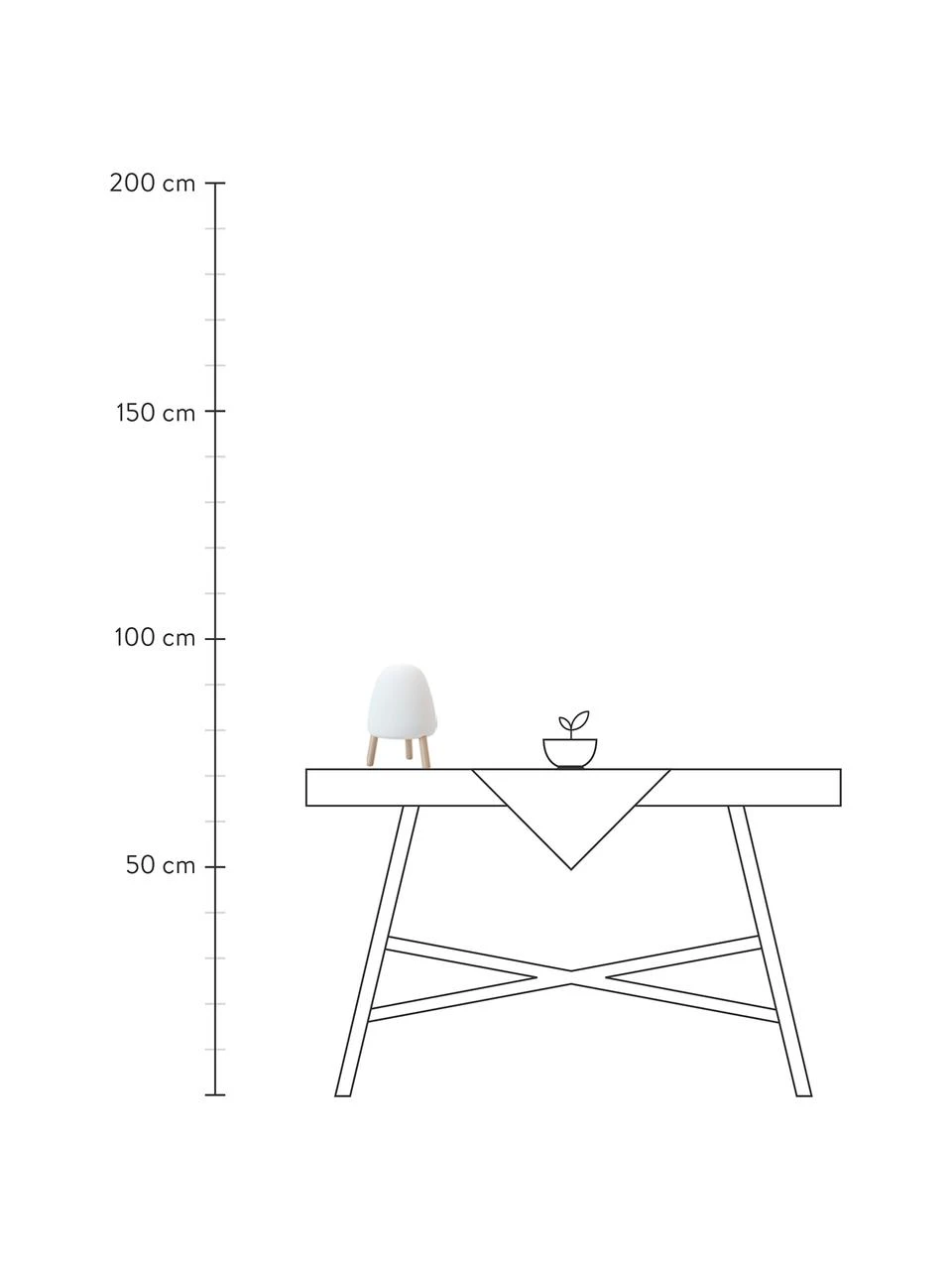 Lampe à poser LED mobile extérieur intensité variable Rocket, Ø 14 x haut. 20 cm 5 Lampe à poser LED mobile extérieur intensité variable Rocket, Ø 14 x haut. 20 cm – Image 3