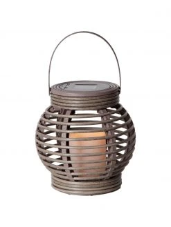 Lampe - bougie solaire d'extérieur LED Lantern, larg. 16 x haut. 16 cmSeulement 1 produit disponible -Jardin Soldes Boutique Lampe bougie solaire dexterieur LED Lantern 3