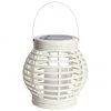 Lampe - bougie solaire d'extérieur LED Lantern, larg. 16 x haut. 16 cm -Jardin Soldes Boutique Lampe bougie solaire dexterieur LED Lantern 5