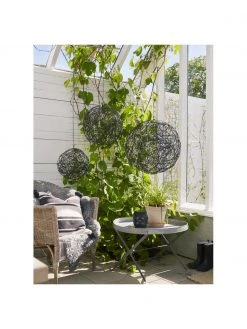 Lampe boule LED extérieur avec prise Trassel, Ø 50 x haut. 50 cm -Jardin Soldes Boutique Lampe boule LED exterieur avec prise Trassel 4