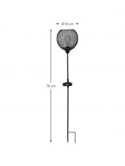 Lampe de jardin solaire Sunlight, Ø 16 x haut. 76 cm -Jardin Soldes Boutique Lampe de jardin solaire Sunlight 2