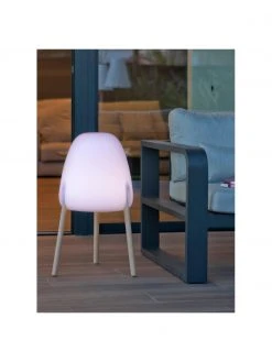 Lampe de jardin solaire à intensité variable avec télécommande Rocket, Ø 38 x haut. 70 cm -Jardin Soldes Boutique Lampe de jardin solaire a intensite variable avec telecommande Rocket 2