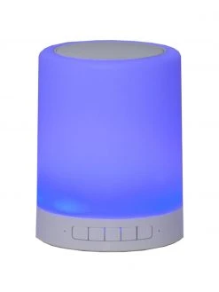 Lampe d'extérieur LED mobile avec enceinte Loli, Ø 9 x haut. 13 cm -Jardin Soldes Boutique Lampe dexterieur LED mobile avec enceinte Loli 3