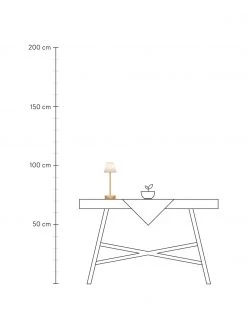 Lampe d'ext&eacute;rieur LED mobile intensit&eacute; variable Lola, Ø 11 x haut. 32 cm -Jardin Soldes Boutique Lampe dexterieur LED mobile intensite variable Lola 2