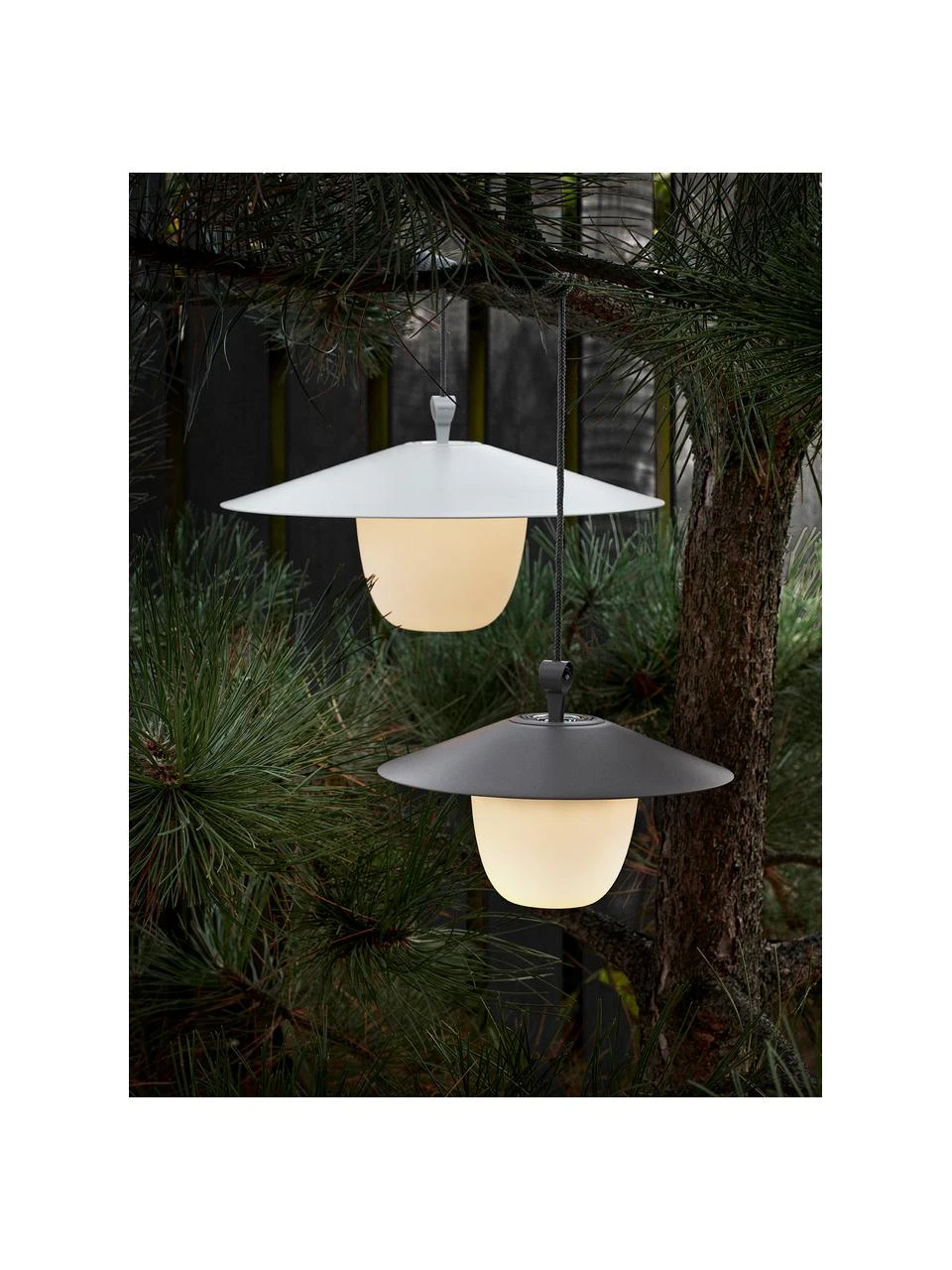 Lampe d'extérieur mobile à suspendre ou à poser Ani, Ø 34 x haut. 121 cm 6 Lampe d'extérieur mobile à suspendre ou à poser Ani, Ø 34 x haut. 121 cm – Image 4