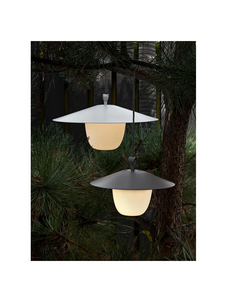 Lampe d'extérieur mobile à suspendre ou à poser Ani, Ø 22 x haut. 33 cm 8 Lampe d'extérieur mobile à suspendre ou à poser Ani, Ø 22 x haut. 33 cm – Image 6