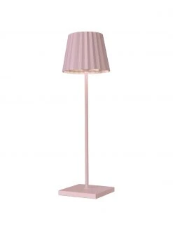 Sompex Lampe d'extérieur mobile rose, intensité variable Trellia, Ø 12 x haut. 38 cm