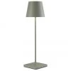 Lampe d'extérieur mobile vert olive à intensité variable Kelly, Ø 10 x haut. 38 cm -Jardin Soldes Boutique Lampe dexterieur mobile vert olive a intensite variable Kelly