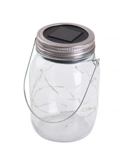 Lampe solaire d'ext&eacute;rieur LED Nanay, 3&nbsp;pi&egrave;ces, Ø 8 x haut. 13 cm -Jardin Soldes Boutique Lampe solaire dexterieur LED Nanay 3 pieces 3