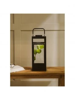 Lanterne LED à piles Flint, larg. 17 x haut. 42 cm -Jardin Soldes Boutique Lanterne LED a piles Flint 3