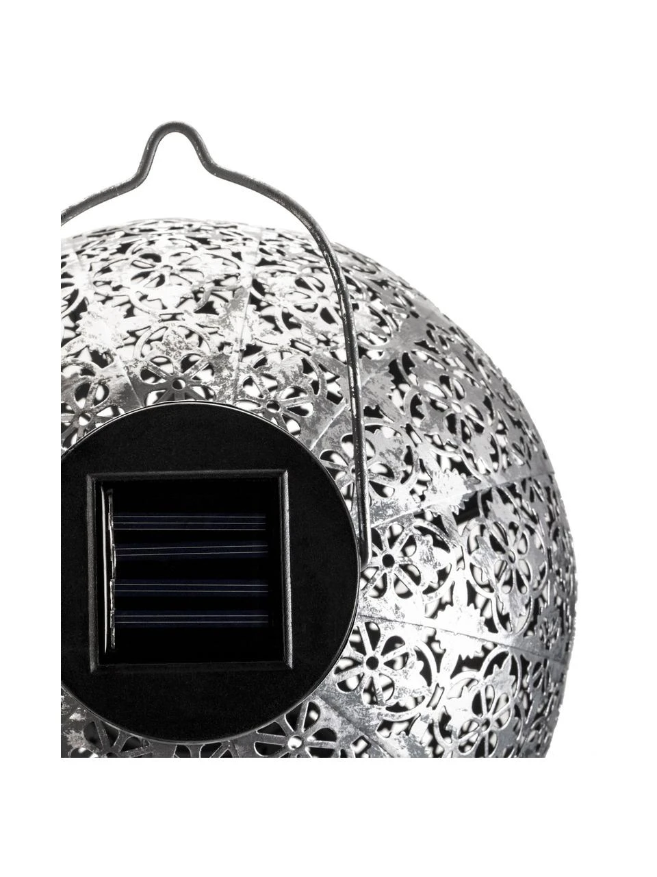 Lanterne d'extérieur solaire orientale à suspendre ou à poser Aura, Ø 21 x haut. 25 cm 8 Lanterne d'extérieur solaire orientale à suspendre ou à poser Aura, Ø 21 x haut. 25 cm – Image 6