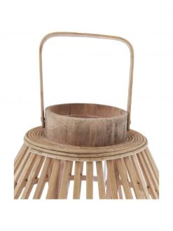 Broste Copenhagen Lanterne en bambou Sahara, Ø 32 x haut. 28 cm -Jardin Soldes Boutique Lanterne en bambou Sahara 4