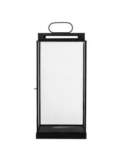 Bloomingville Lanterne métal Kriss, larg. 22 x haut. 47 cm