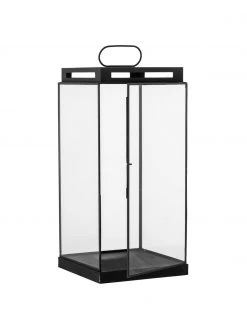 Bloomingville Lanterne métal Kriss, larg. 22 x haut. 47 cm -Jardin Soldes Boutique Lanterne metal Kriss 4