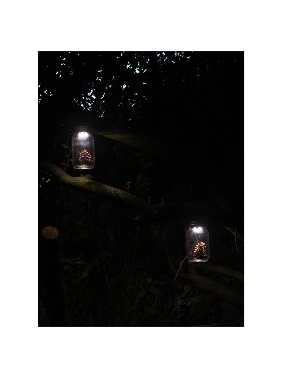 Lanterne solaire Bianca, Ø 10 x haut. 18 cm 6 Lanterne solaire Bianca, Ø 10 x haut. 18 cm – Image 4