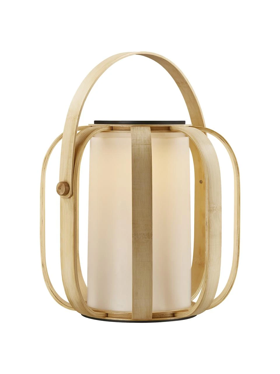 Nordlux Lanterne solaire en bambou Bob To-Go, Ø 32 x haut. 30 cm 3 Nordlux Lanterne solaire en bambou Bob To-Go, Ø 32 x haut. 30 cm